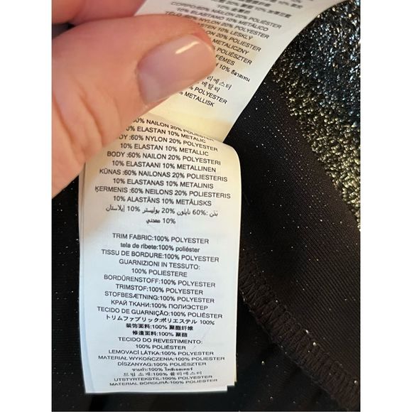 Michael Kors black silver dress size 3X NWT - Picture 9 of 13